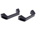 Handle, M6, 140mm, Glass-Filled Polyamide (PA GF), Black, Pack of 2 pieces
